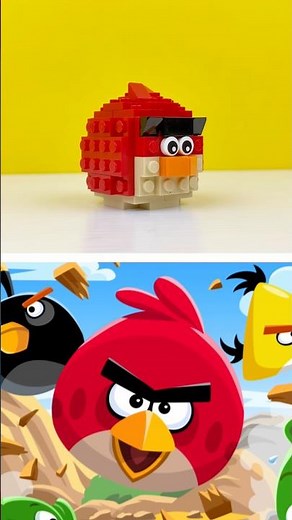 I Recreated Red from Angry Birds in LEGO