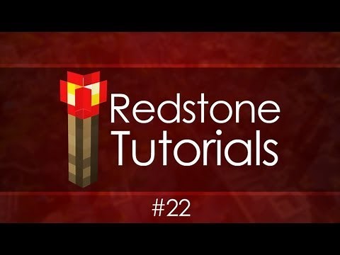 Redstone Tutorials - #22 Automatic Lighting System
