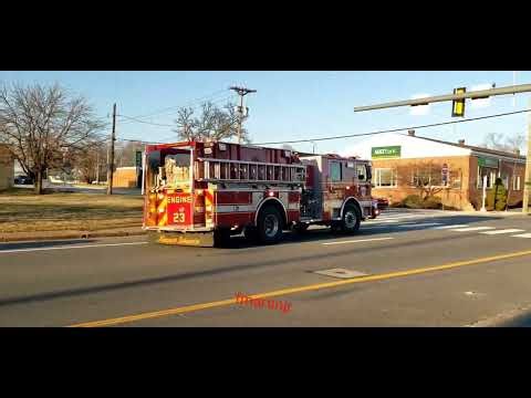 Engine Co. to structure fire call