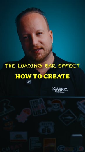 MARKIC† PRODUCTIONS on Instagram: "Loading Bar Effect Tutorial"