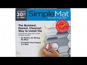 Simple mat backsplash installation tips
