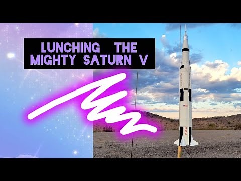 The Estes Mighty Saturn V Launch! Launch or BUST or BOOM! #rocketry