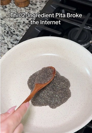 Chia Pita: Fluffy 2-Ingredient Gluten-Free Pita