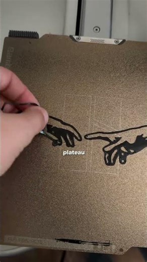 Impression 3D sur T-shirt 👕 #impression3d #3dprinting