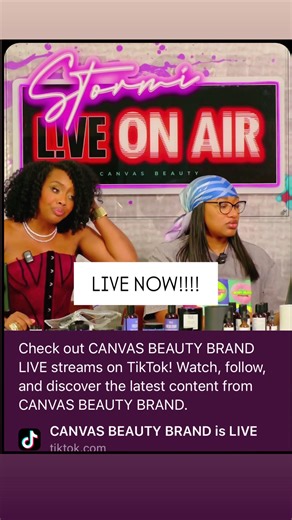 Yandy Smith-Harris on Instagram: "Live Now on TikTok with @canvasgirlbeauty Blowout Black Friday Deals!!! Head over there now!"
