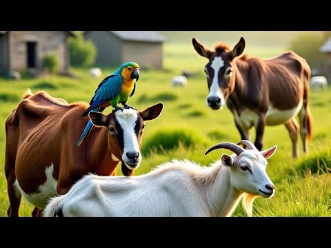"Enchanting Village Sounds: Birds Singing & Animals in Harmony 🌾🐦 | Relaxing Nature Bliss"
