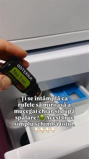 Ceea ce aleg sa folosesc in casa mea nu porneste din dorinta de a vinde ceva. Este felul in care imi asum viata, cu responsabilitate fata de sanatate si fata de hormoni. Detergentii clasici pot lasa reziduuri pe piele si in apa care se intoarce la noi. De aceea, la clatire folosesc Tea Tree, in jur de 7 picaturi pentru fiecare kilogram de haine, iar pentru prospetime adaug Purify sau Spearmint. Mai putine substante agresive, mai multa liniste ca ceea ce ating zilnic imi sustine corpul. Daca simt