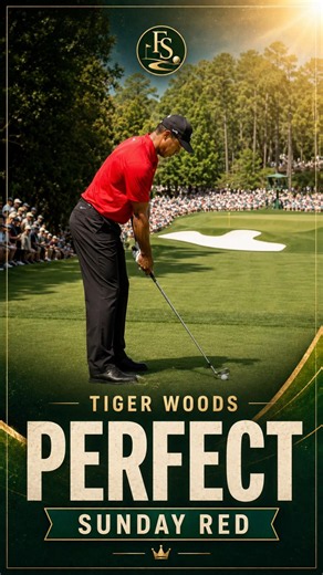 Tiger Woods in Sunday Red Was Different