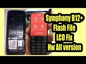 Symphony B12+ Flash File LCD Fix Hw All version