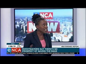 SARB report into VBS Mutual Bank