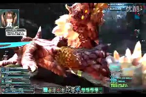 [pso2]alpha test2:新BOSS伸缩龙战B
