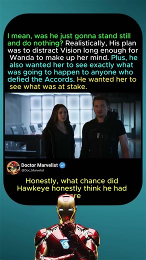 Hawkeye deserves credit though cause he is in fact just a dude with the bow and arrow #hawkeye