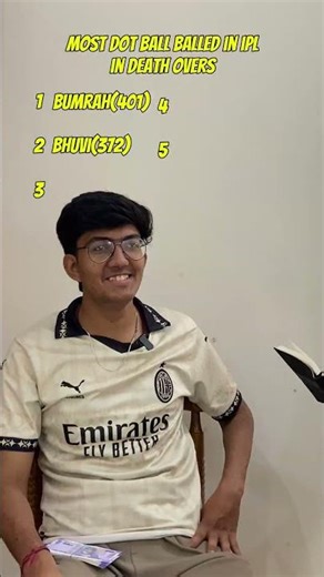 Most dot balls bowled in ipl in death overs🏏#cricketshorts #cricket #ipl #ipl2026 #iplnews #iplquiz