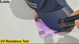Watch Reflective Baseball Cap-uv protection test on Amazon Live