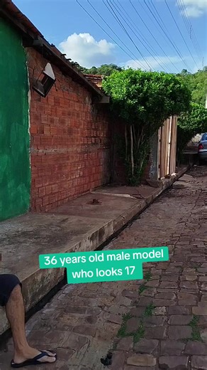 36 years old male model who looks 17