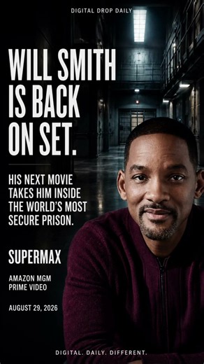 WILL SMITH IS BACK: FIRST LOOK AT HIS NEW AMAZON THRILLER SUPERMAX