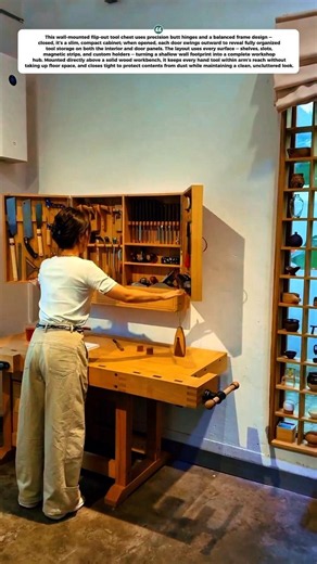 Ultimate Fold-Out Tool Cabinet — Space-Saving Genius!