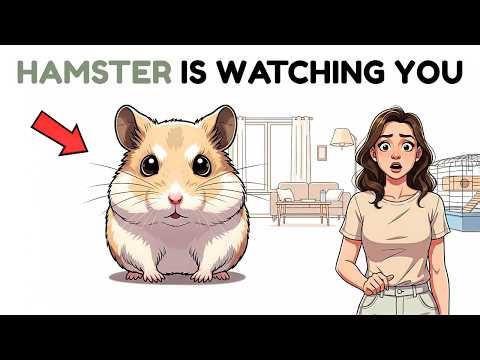 Your hamster isn't standing still by accident — it's reacting to you.
