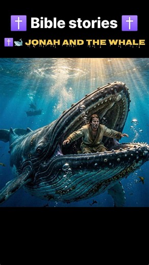 Jonah and the Whale | God's Plan Cannot Be Escaped ✝️🐋