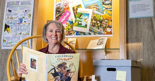 SIU’s Morris Library to highlight Marianne Carus’ legacy, Cricket Magazine papers