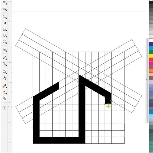 CorelDRAW Tutorial #shorts #logo