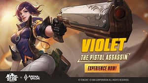 🚀HERO INTRODUCTION: VIOLET - THE PISTOL ASSASSIN🚀 💥 Hero skill: Ready to go Violet tumbles toward the specified direction and gains a stack of Enhanced Weapon: he shoots with a Penetrative Cannon whose bullets can penetrate targets, dealing 125% of ATK as DMG. 👉 Passive: Every time Violet uses Rolling Assault, he gains a stack of charge. Upon reaching 2 stacks, Rolling Assault is replaced with Red Lotus Bomb: he tosses a grenade at the target, dealing 125% of ATK as AoE DMG on hit. For every
