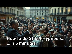 How To Do Street Hypnosis....It's so fun It's addictive