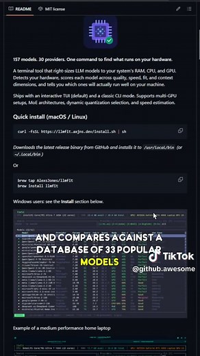 Optimize Your Local LLM Models with llmfit