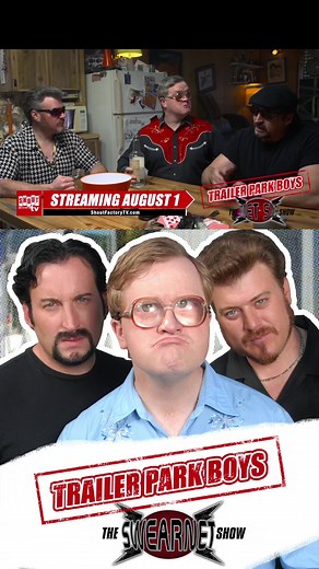 We've mashed up our favourite SwearNet.com moments and launched them down the worldypipe @tubi and Shout Factory TV! Get a FREE taste of SwearNet fuckery now 🔥 #trailerparkboys #swearnet #freetv #nowstreaming
