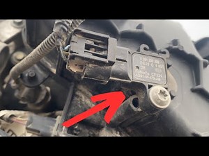 Manifold Absolute Pressure (MAP) Sensor Lincoln MKC 2.0L 2015-2018 Location and Replacement