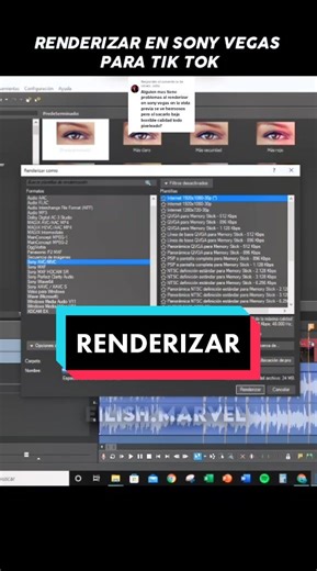 Tuto para renderizar en Sony Vegas Pro