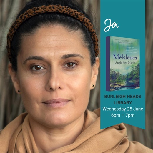 🔎 Love Australian crime fiction? Meet Angie Faye Martin! Her debut novel 'Melaleuca' is a gripping Indigenous crime noir where a present-day murder unearths long-buried injustices. Think 'Dervla McTiernan meets the Australian outback' - intense, heart-wrenching, and unputdownable. Join us as Angie shares her writing journey and the small town that inspired her story. Book your free ticket now for this must-attend author event! 👉 https://bit.ly/42b2xfP 📖 “Intense, heart-wrenching, and beautifu