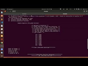Simpletron Machine Language Emulator Demo