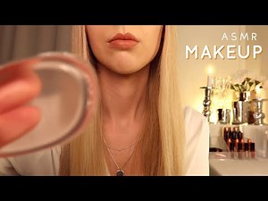 ASMR Fast Makeup Application (No talking Roleplay, Layered sounds)