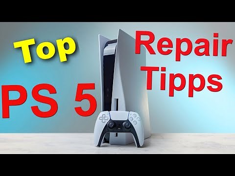 Playstation PS 5 defekt öffnen reinigen und Bios Batterie tauschen Top repair Tipps