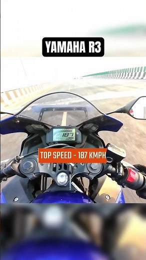 Yamaha R3 Top Speed Test #yamahar3 #topspeed #yamahar3