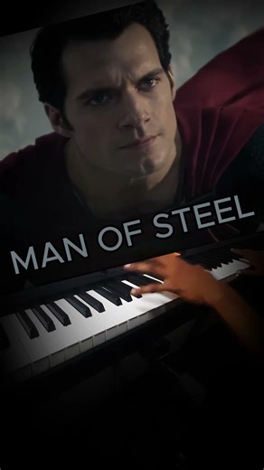 Man of Steel – First Flight Theme | Epic Piano Cover 🎹 | Hans Zimmer | #Shorts
