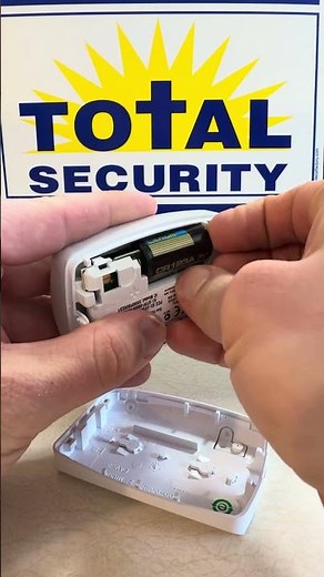 Honeywell 5800PIR battery replacement