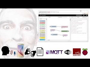 MQTT Node Red Android Pi Voice Control