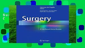 Surgery: A Case Based Clinical Review