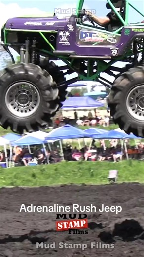 Adrenaline Rush Jeep Full Send Mudbog Action