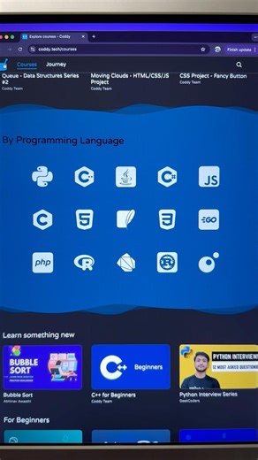 Learn coding like playing a game #coding #programming #development