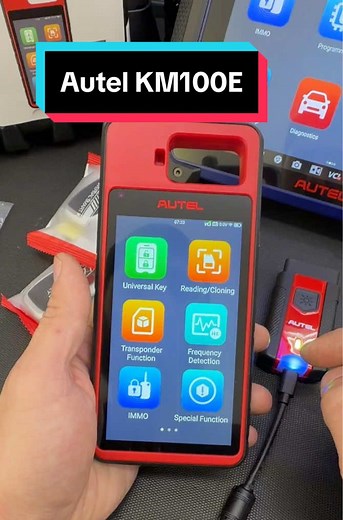 Autel KM100E Review: ✅ It can create new smart keys using Autel’s IKEY universal keys. ✅ It can add new keys through OBD or do all-keys-lost on supported vehicles. ✅ It can read and clone transponder chips so if you have a working key, you can duplicate it fast. ✅ It can read the frequency of a remote, so you know whether you’re dealing with 315, 433, or 868 MHz. ✅ And it can unlock some locked keys, you can reinitialize it and make it reusable. ✅ It even has an ignition coil detection function 