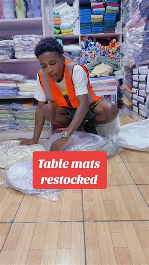 Restocked Table Mats for Stylish Home Decor