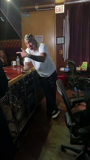 In the studio again with Trey Songz!