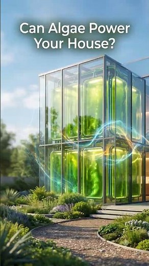 CAN ALGAE POWER YOUR HOUSE