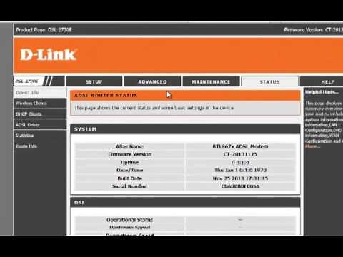 Tutorial - Configuração DSL-2730E D-Link CTBC - Wireless WPA