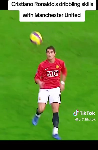 مهارات كريستيانو رونالدو في المراوغة مع مانشستر يونايتد