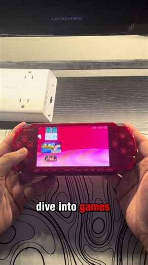 Remember bringing your PSP everywhere… just in case? 🔴🎮
