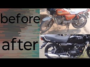 New modified splendor 2007 model || simple orignal look modified splendor || #modifiedsplendor #bike